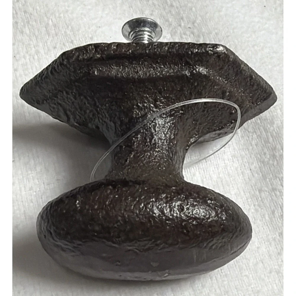 New Hobby Lobby Metal Rustic Drawer Pull Handle Oval Heavy